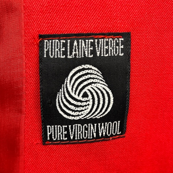 Vintage 90's Wool Suit Dress - Picture 7 of 8